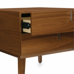 drawers with wood interior