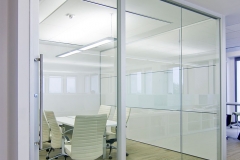 gravity lock systems glass demountable walls