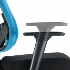 Adjustable Arm Height, 4.5 Inches of Travel