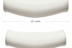 20 inch standard or optional 18 inch petite width
