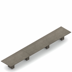 Rectangular Boardroom Table 264 x 48 (Z48264REE)