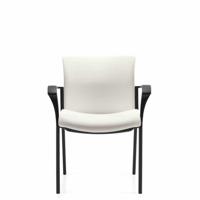 white guest chair