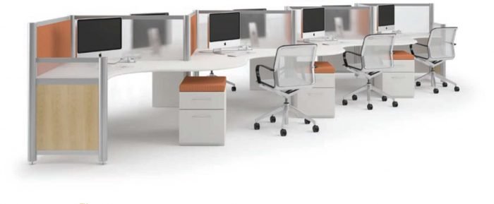 paneled workstations
