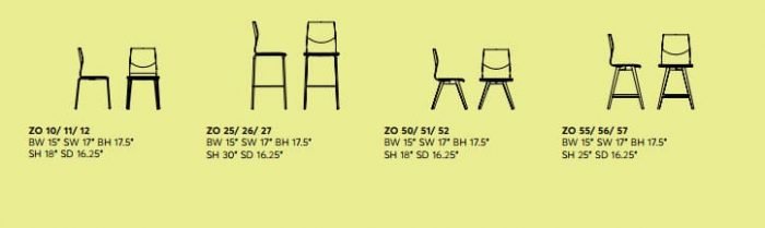 Zoa Wood Veneer Chair