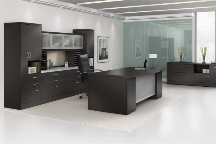 Zira Contemporary Laminate Desking | Houston Office Furniture