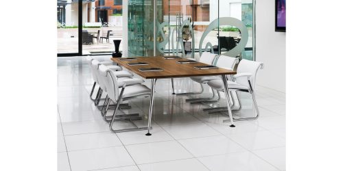 Pegasus Meeting, Conference And Boardroom Tables with medium wood top