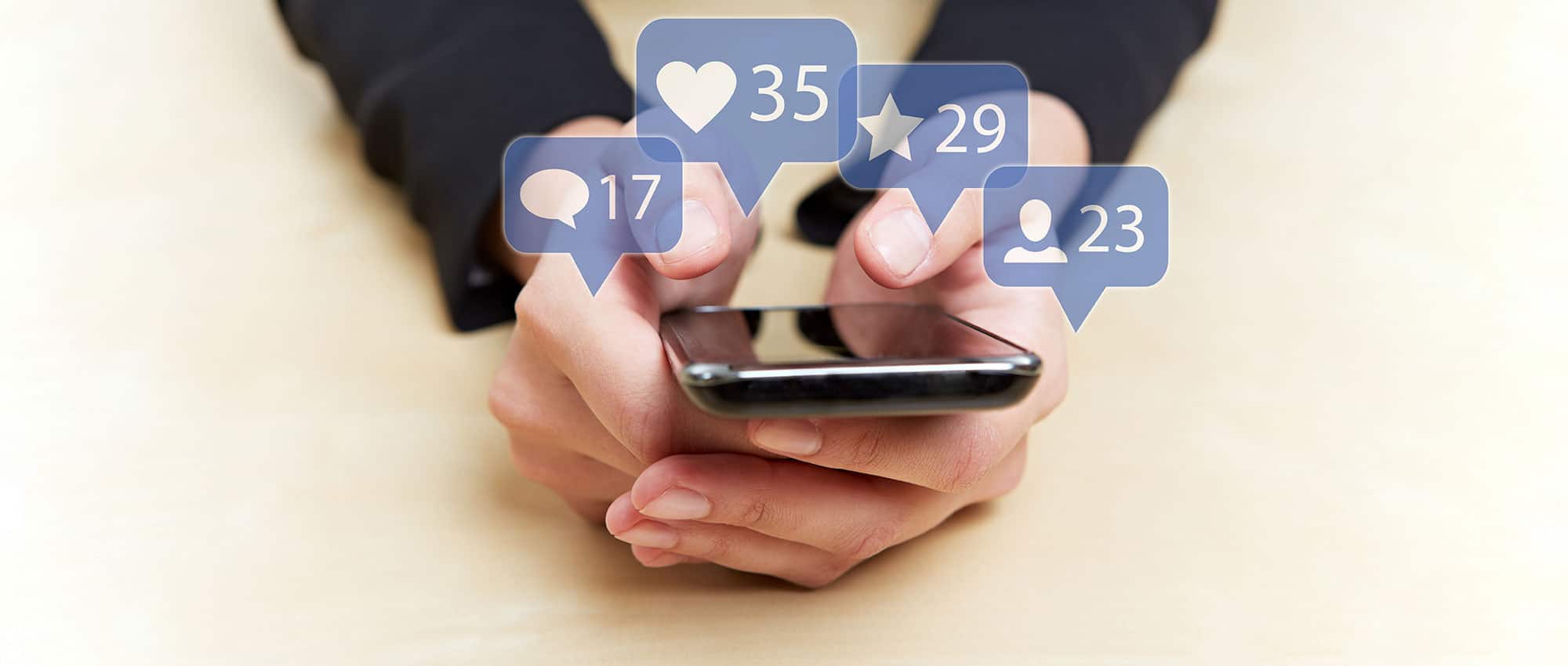 social media and smartphones
