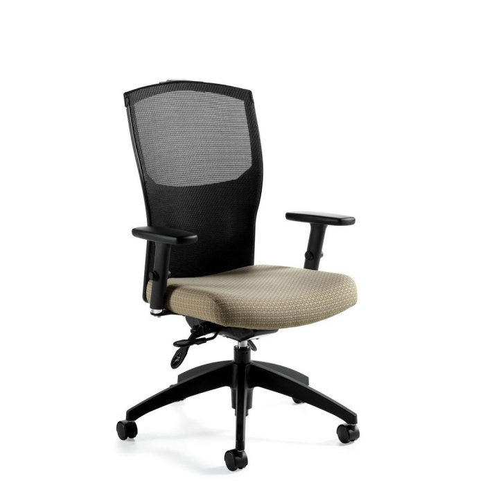 Alero high back operator chair, model 1961-5. This chair has been placed on a white background.