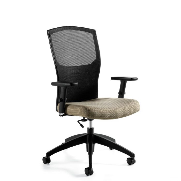 Alero mesh high back task chair, model 1961-6. This chair has been placed on a white background.