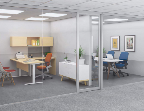 Glass Walls Offer A Quick Change Option For Office Reconfiguration